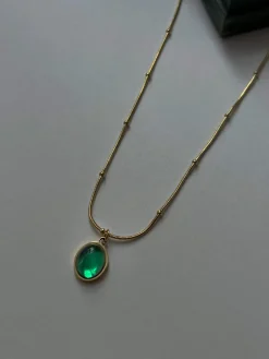 Thais Necklace - Green