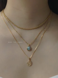 Zodiac Coin Necklace *18k Gold-plated