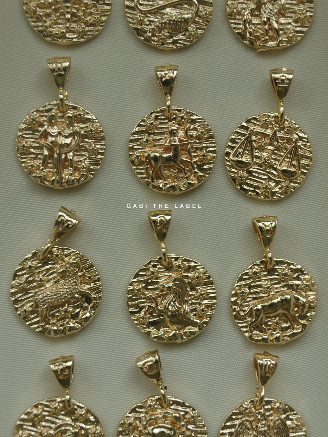Zodiac Coin Necklace *18k Gold-plated